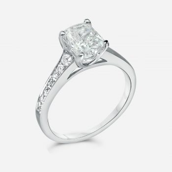 Ring Silver Houston Diamond