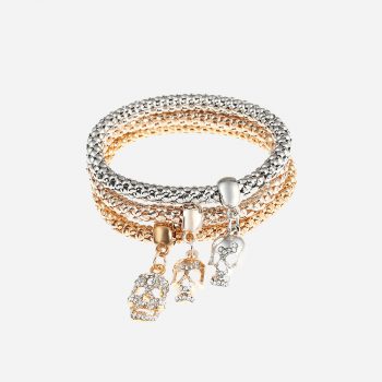 Smell The Roses Idiom Bangle